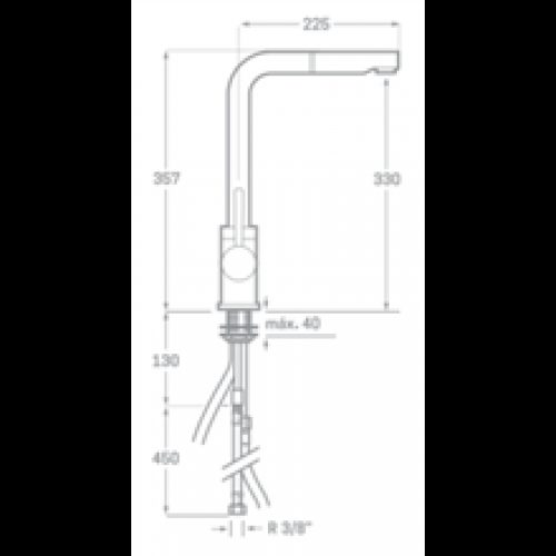 Robinet d’évier amovible Arena SEVEN