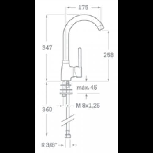 Robinet d’évier Arena SEVEN