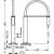 Robinet d’évier extracible Acier TRES CUADRO…