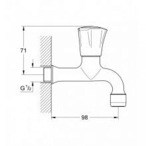 Robinet d’évier Grohe Costa Eau froide