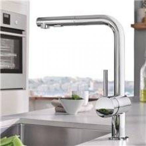 Robinet d’évier Grohe Minta avec douchette