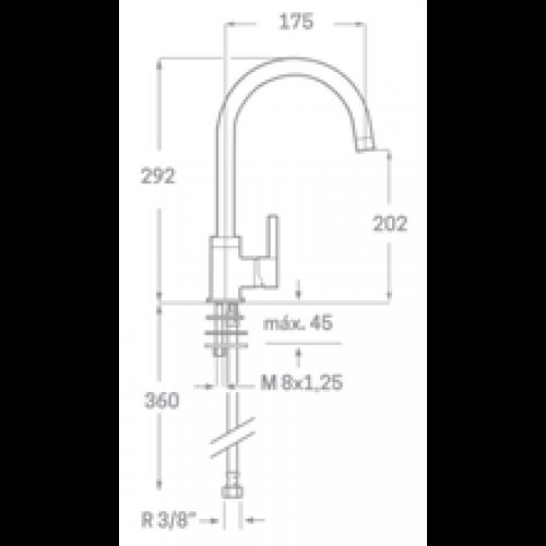 Robinet d’évier Legend SEVEN