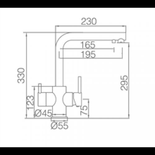 Robinet d’évier Marseille IMEX