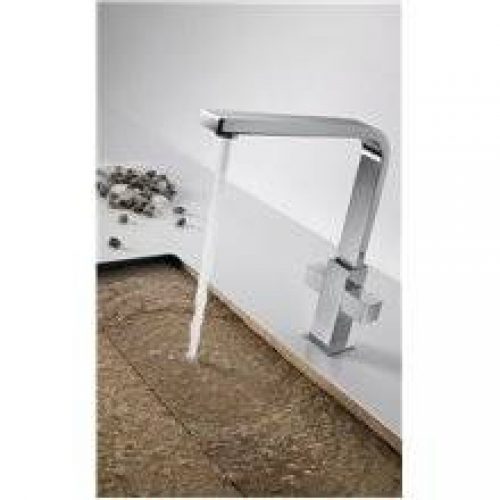 Robinet d’évier mélangeur manuel droit CUADRO-TRES