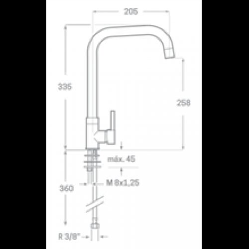 Robinet d’évier Momo SEVEN