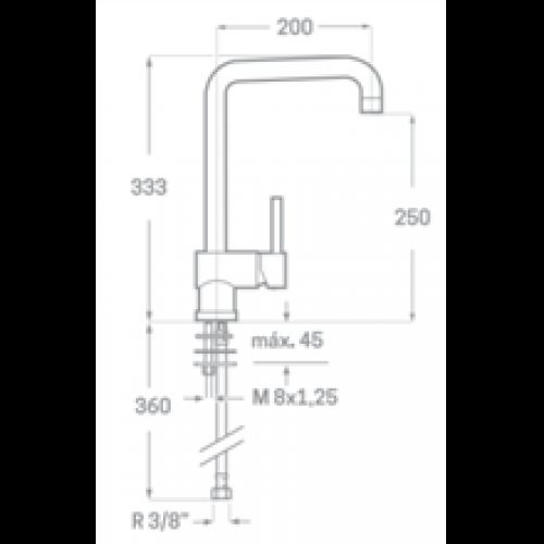 Robinet d’évier Narvaro SEVEN