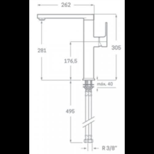 Robinet d’évier Tula SEVEN