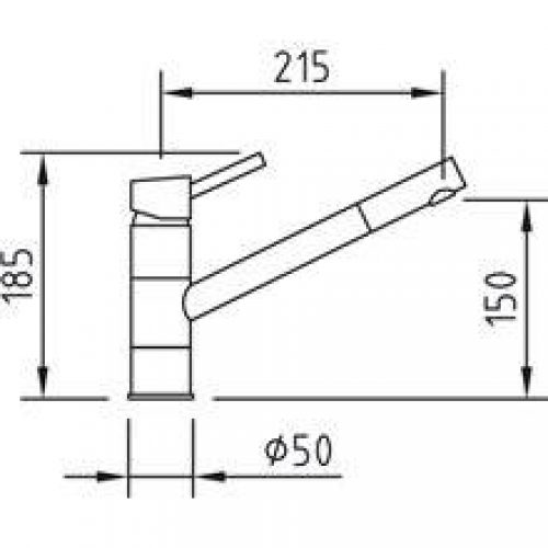 Robinet d’évier vertical CAIMAN