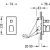 Robinet encastré de 2 voies CUB TRES SLIM