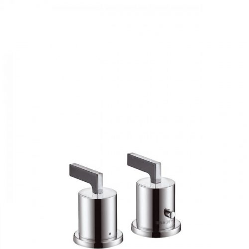 Robinet Encastrable Citterio 2 trous pour montage sur gorge à poignées manettes Axor