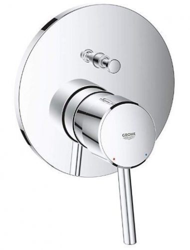 Robinet Encastrable Grohe Concetto  avec inverseur 2 voies Chromé (24054001)
