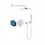 Robinet encastrable Grohe Grohtherm 3000 Cosmopolitan – Façade ronde