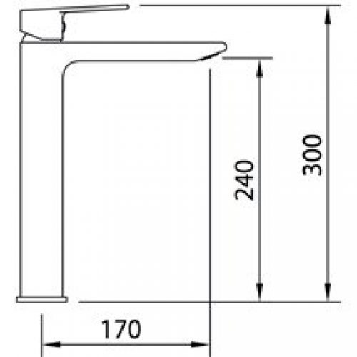 Robinet haut pour lavabo Agora Xtreme