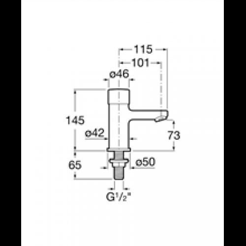 Robinet lavabo Sprint Roca
