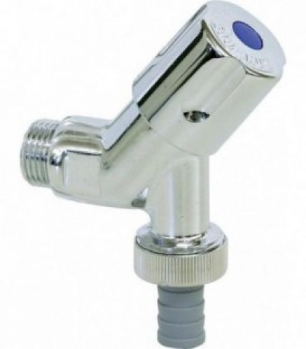 Robinet machine à laver DN15 (1/2&Prime;) avec clapet anti-retour raccord cannelé