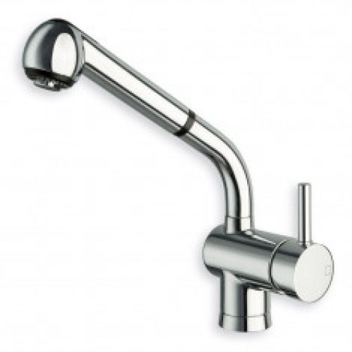 Robinet mitigeur cuisine avec douchette TRIVERDE Chromé – Cristina Ondyna KT53051