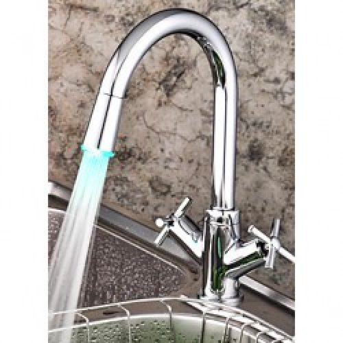 Robinet mitigeur de cuisine double poignée