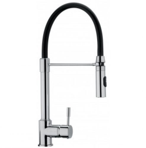 ROBINET MITIGEUR DE CUISINE À RESSORT AVEC TIGE  SÉRIE PLUME