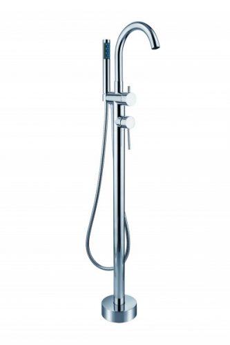 Robinet mitigeur de luxe sur pied pour baignoire îlot 8028