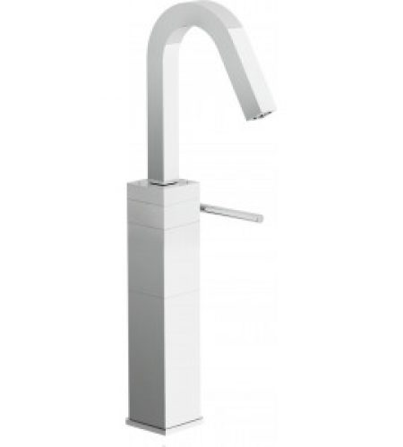 Robinet Mitigeur lavabo avec rehausse Nobili cube CB00568CR