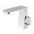 Robinet mitigeur pour lavabo ou vasque NT7320 effet cascade – chrome et verre