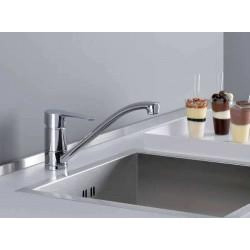 Robinet mitigeur pour évier avec bec orientable chrome NEW DAY – CRISTINA ONDYNA KN52151