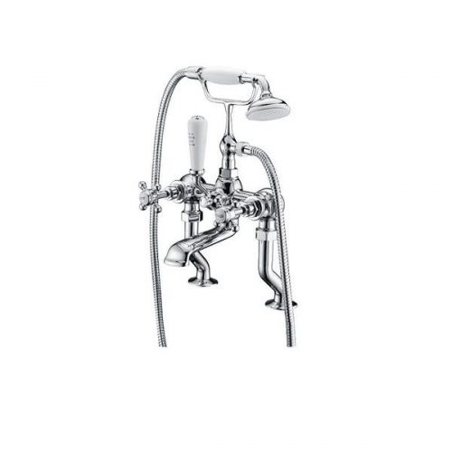 Robinet mélangeur baignoire rétro sur plage CANTERBURY