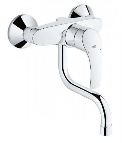 Robinet Mural Cuisine Grohe Eurosmart monocommande