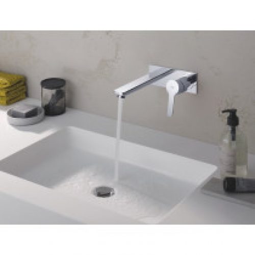 Robinet mural lavabo Grohe Lineare – Taille L