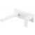 Robinet suspendu mural blanc pour lavabo…