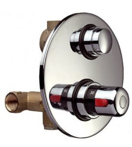 Robinet temporisé avec mitigeur thermostatique Thermomat…