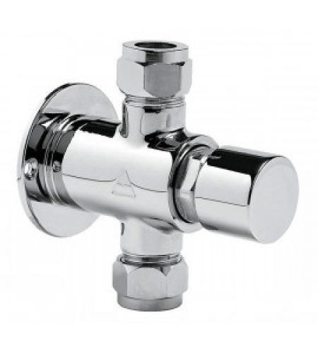 Robinet temporisé mural externe à poussoir pour douche…