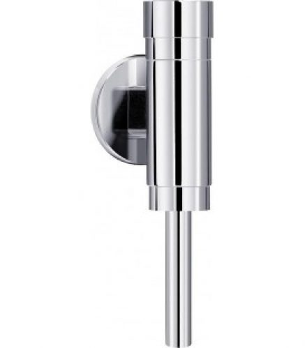 Robinet temporisé pour urinoir sans pré-arrêt,version métalli. régulation indi.