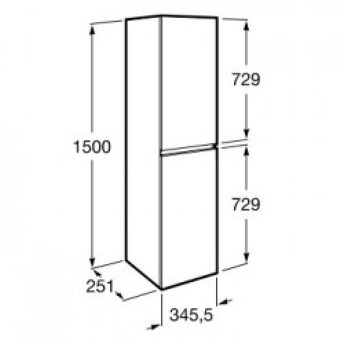 ROCA Anima Colonne Reversible 1500 Sabl – A856931156