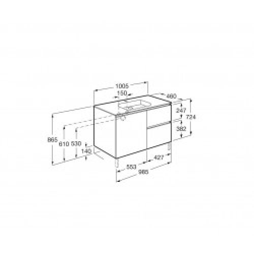 ROCA Anima Unik 2Tir+1Pte 1000 Sabl – A851031156