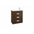 ROCA Debba Compact 3 Tir. Unik 600Mm Wenge – A857126154