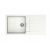 ROCA Oslo Evier Reversible 1 Cuve 1000 Blanc – A880130020