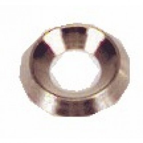 Rondelle cuvette – décolletée – laiton nickelé