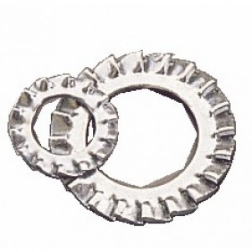 Rondelles frein éventail –  acier zingué