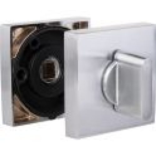 Rosace carrée zamak chromé satiné pour WATFORD et…