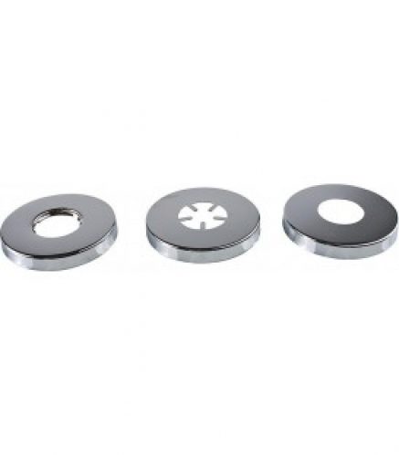 Rosace coulissante Stedo Design d80, h10, d22 MS chromE