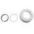 Rosace de fixation avec joint + bague pour 164.1701