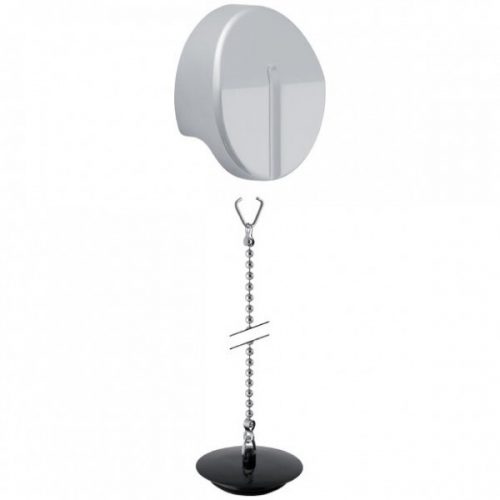 Rosace Geberit  d&rsquo;actionnement avec clapet de soupape et chaîne  (255108001)