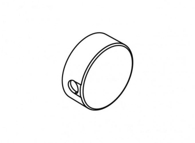 Rosace Hewi System 815 pour porte-serviettes Chromé 63516