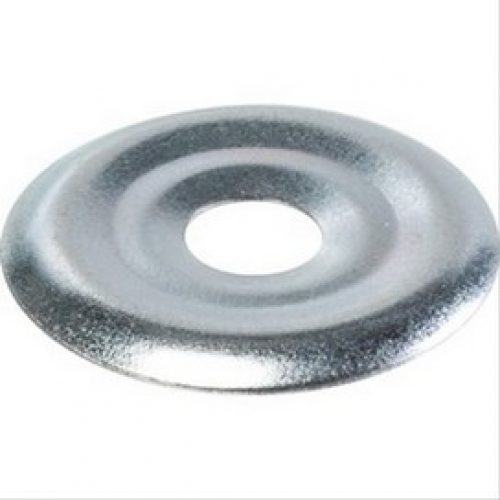 Rosace plate zinguée Øext 25mm, Ø int 7mm le sac de 100