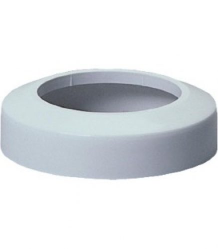 Rosace platte DN100 blanc