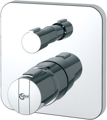 Rosace pour thermostat encastré Ideal Standard CeraTherm 200 Chromé (A5622AA)