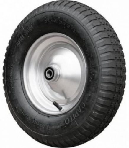 Roue air brouette Capito *BG* 400/100 jante en acier. Essieu inclus