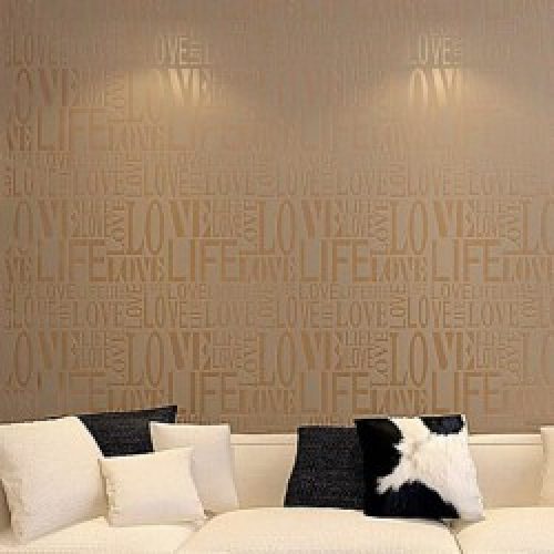 Rouleau de papier peint contemporain avec l&rsquo;imprimé