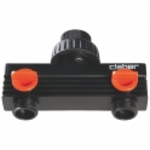 Répartiteur plastique – 2 sortie – MF 3/4&Prime; – Claber